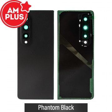 AMPLUS Rear Cover Glass For Samsung Galaxy Z Fold4 5G F936B (Improved Quality)-Phantom Black
