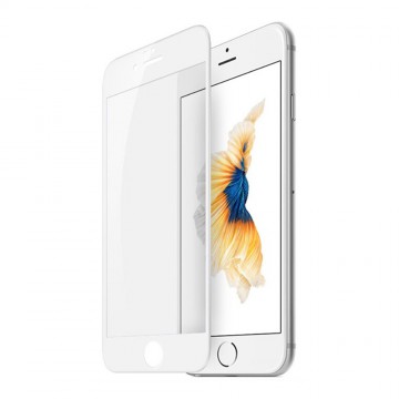 Full Coverage Tempered Glass Screen Protector For iPhone 7 Plus / 8 Plus-White