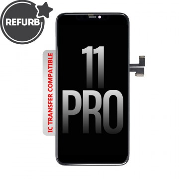 REFURB OLED Assembly for iPhone 11 Pro Screen Replacement-Black (Compatible for IC chip transfer)
