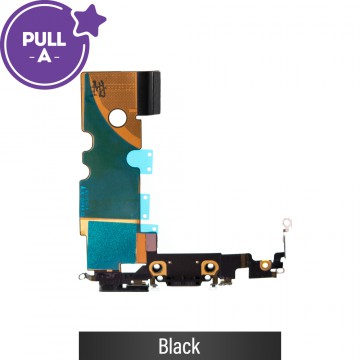 Charging Port Flex Cable for iPhone SE (2020) (PULL-A)-Black