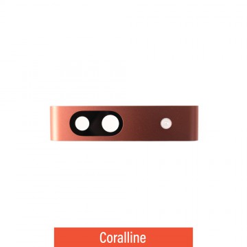 Rear Camera Lens with Bezel for Google Pixel 7A-Coralline