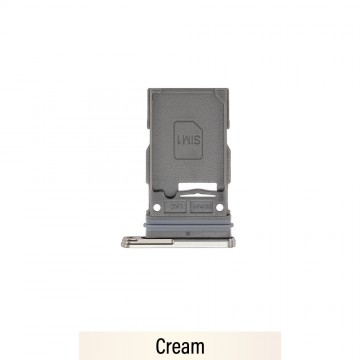 Single SIM Card Tray for Samsung Galaxy S23 Ultra S918B-Cream