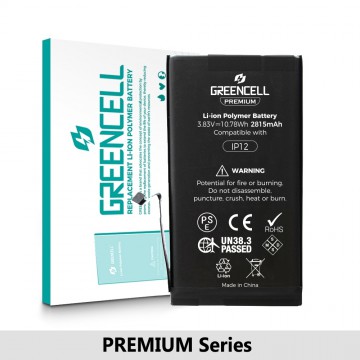 Greencell PREMIUM Series- iPhone 12 / 12 Pro Replacement Battery with Adhesive Strips 2815mAh (Original Chip & Cell Best Quality in the Market)