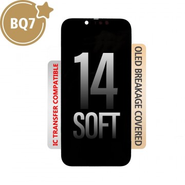 BQ7 Soft OLED Assembly for iPhone 14 Screen Replacement (Compatible for IC chip transfer)