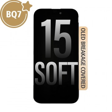 BQ7 Soft OLED Assembly for iPhone 15 Screen Replacement 
