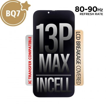80HZ-90HZ REFRESH RATE BQ7 Incell LCD Assembly for iPhone 13 Pro Max Screen Replacement (Compatible for IC chip transfer)
