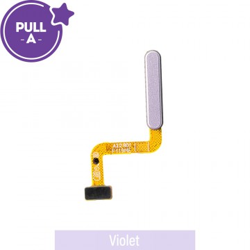 Fingerprint Reader with Flex Cable for Samsung Galaxy A22 4G A225F (PULL-A)-Violet