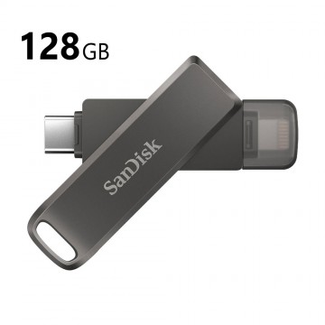 SanDisk 128GB iXpand Flash Drive Luxe (SDIX70N-128G)
