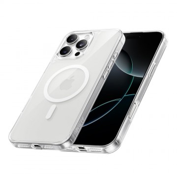 iPhone 15 Pro Max Anker MagGo Case Cover With Magnetic Ring (Clear)
