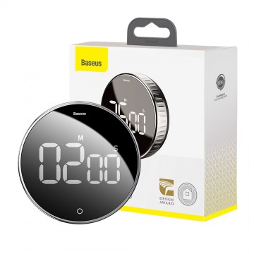 Baseus Heyo Rotation Countdown Timer Black