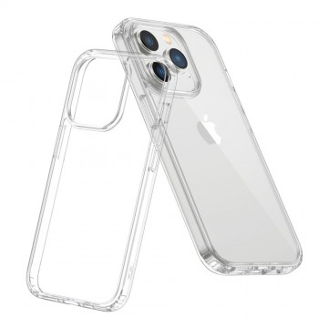 iPhone 15 High Quality Acrylic + TPU Hybrid Transparent Case Cover