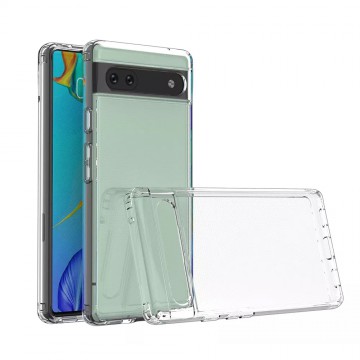 High Quality Acrylic + TPU Hybrid Transparent Case Cover for Google Pixel 7 Pro