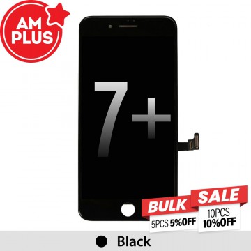 AMPLUS LCD Assembly for iPhone 7 Plus Screen Replacement-Black