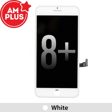 AMPLUS LCD Assembly for iPhone 8 Plus Screen Replacement-White