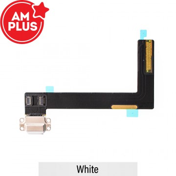 AMPLUS Charging Port with Flex Cable for iPad Air 2-White