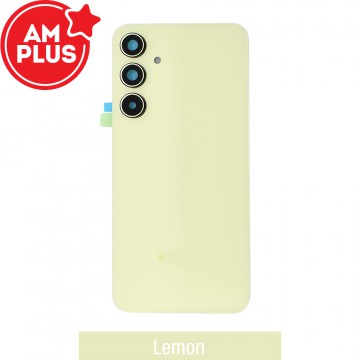 AMPLUS Rear Cover Glass for Samsung Galaxy A35 5G A356B-Lemon