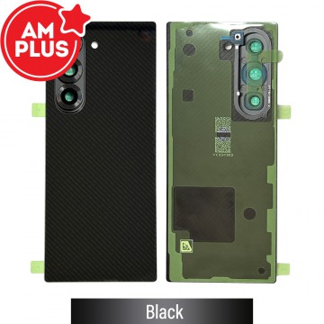 AMPLUS Rear Cover Glass for Samsung Galaxy Z Fold6 F956B-Black