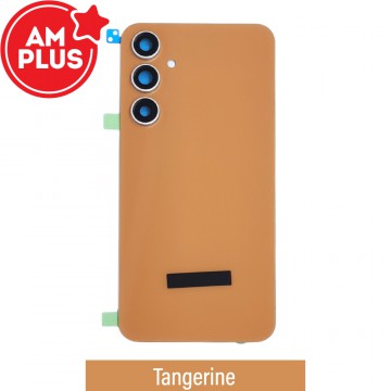AMPLUS Rear Cover Glass for Samsung Galaxy S23 FE S711B-Tangerine