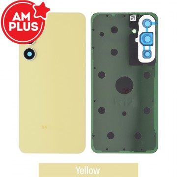 AMPLUS Rear Cover Glass for Samsung Galaxy S24 FE S721B-Yellow