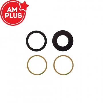 AMPLUS Rear Camera Lens Glass Only for iPhone 17