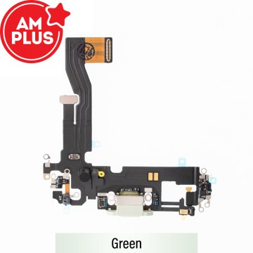 AMPLUS Charging Port for iPhone 12 / 12 Pro-Green
