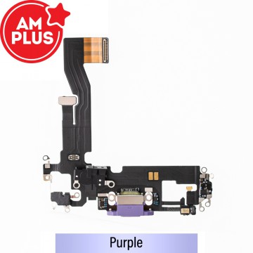 AMPLUS Charging Port for iPhone 12 / 12 Pro-Purple