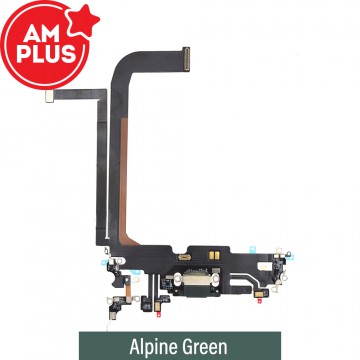 AMPLUS Charging Port for iPhone 13 Pro Max-Alpine Green