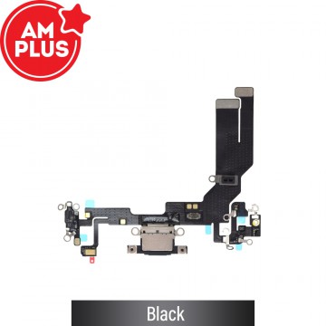 AMPLUS Charging Port for iPhone 16E -Black
