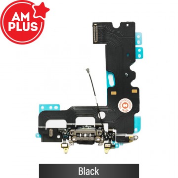 AMPLUS Charging Port Flex Cable for iPhone 7-Black