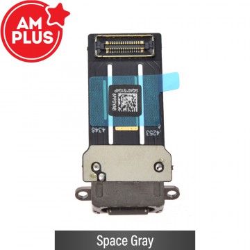 AMPLUS Charging Port with Flex Cable for iPad mini 7-Space Gray