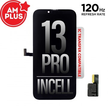 AMPLUS Incell LCD Assembly for iPhone 13 Pro Screen Replacement (120HZ, Compatible for IC chip transfer)