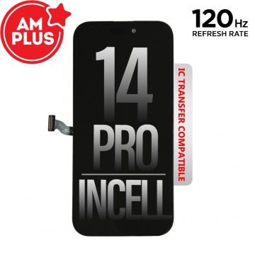 120HZ REFRESH RATE AMPLUS Incell LCD Assembly for iPhone 14 Pro Screen Replacement (Compatible for IC chip transfer)