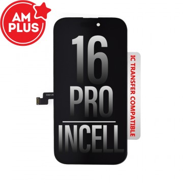 AMPLUS Incell LCD Assembly for iPhone 16 Pro Screen Replacement (Compatible for IC chip transfer)