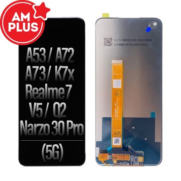 AMPLUS LCD Assembly Replacement for OPPO A53 5G / A72 5G / Realme 7 5G / K7X 5G / Realme V5 5G / Realme Q2 5G / Narzo 30 Pro-5G