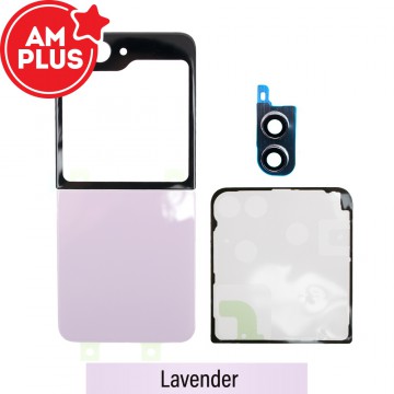 AMPLUS Rear Cover Glass For Samsung Galaxy Z Flip5 5G F731B (Improved Quality)-Lavender