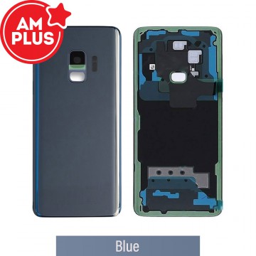 AMPLUS Rear Cover Glass For Samsung Galaxy S9 G960F-Blue