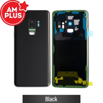 AMPLUS Rear Cover Glass For Samsung Galaxy S9 Plus G965F-Black