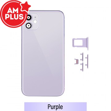 AMPLUS Rear Housing for iPhone 11-Purple