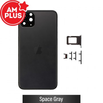 AMPLUS Rear Housing for iPhone 11 Pro Max-Space Gray