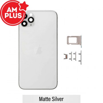 AMPLUS Rear Housing for iPhone 11 Pro Max-Matte Silver