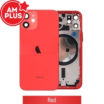 AMPLUS Rear Housing for iPhone 12 mini-Red
