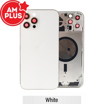 AMPLUS Rear Housing for iPhone 12 Pro Max-White