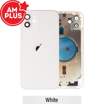 AMPLUS Rear Housing for iPhone 12-White