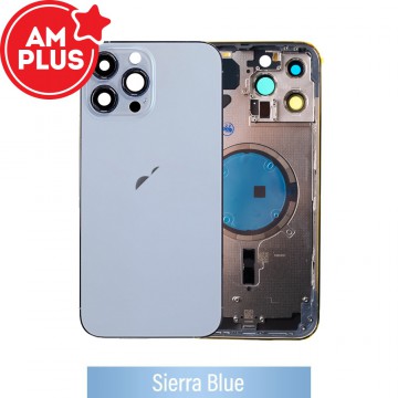 AMPLUS Rear Housing for iPhone 13 Pro Max-Sierra Blue