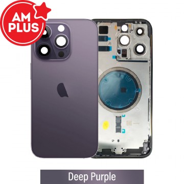 AMPLUS Rear Housing for iPhone 14 Pro Max-Deep Purple