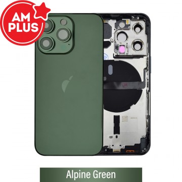 AMPLUS Rear Housing with Small Parts for iPhone 13 Pro-Alpine Green