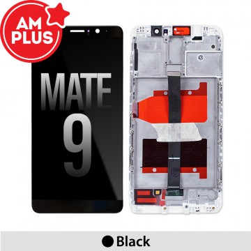 AMPLUS LCD Screen Replacement Digitizer Full Assembly for Huawei Mate 9-Black