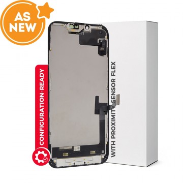 AS NEW OLED Assembly With Proximity Sensor Flex for iPhone 14 Plus Screen Replacement CH661-30390 (AS THE SAME AS SERVICE PACK, BUT NOT FROM OFFICIAL)