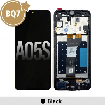Samsung Galaxy A05S A057F BQ7 LCD Screen Digitizer Replacement with Frame-Black (As the same as service pack, but not from official Samsung)