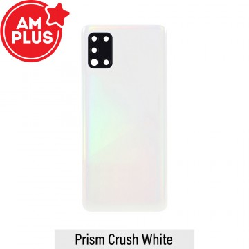 AMPLUS Rear Cover Glass For Samsung Galaxy A31 A315-White
